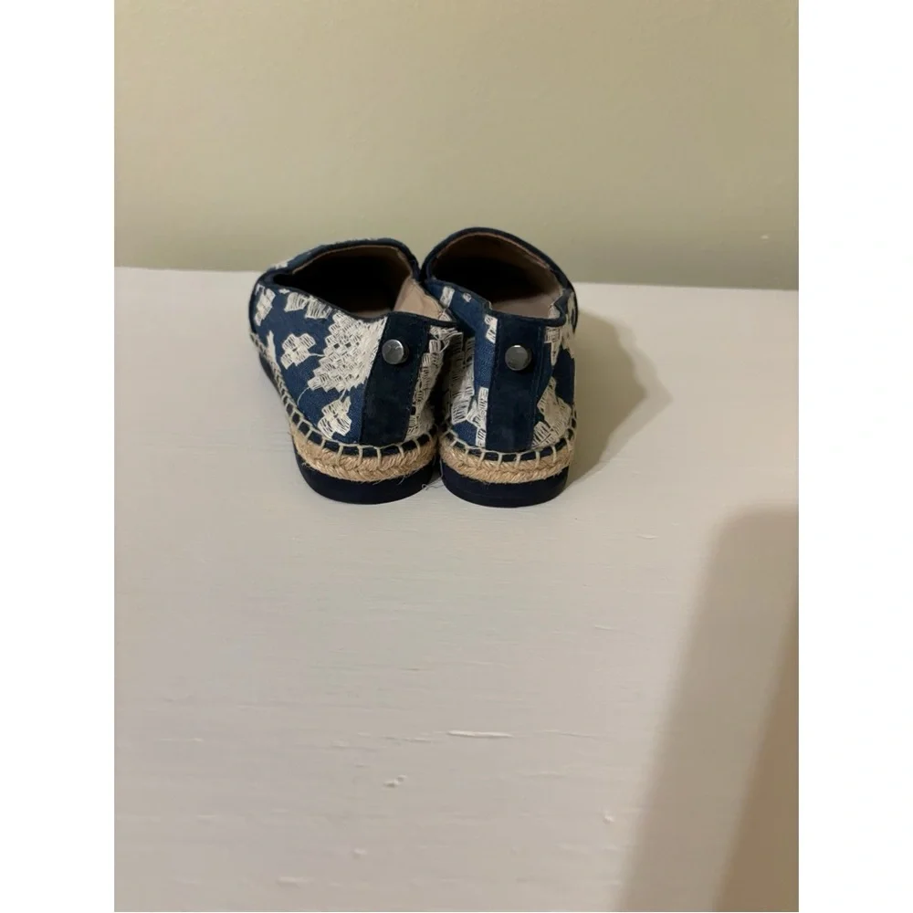 Botkier Sara Embroidered Platform Espadrille Flats - 6.5 - Picture 6 of 8